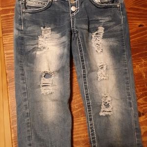 No boundaries girl caprispants #536